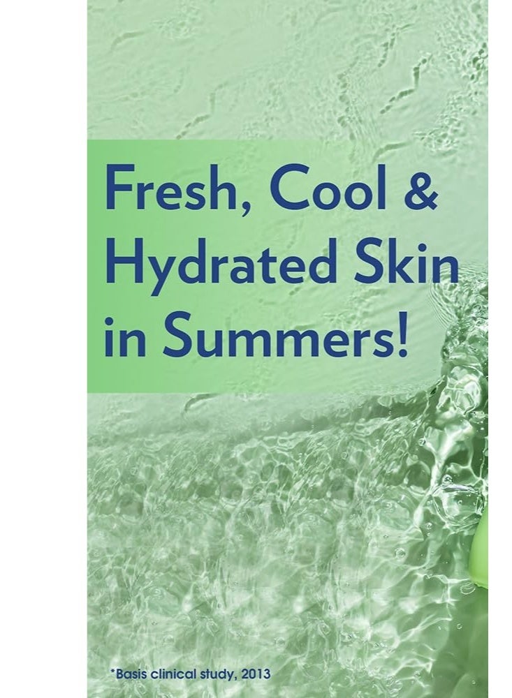 Vaseline Aloe Fresh Body Lotion,24 HR Long Lasting Moisturisation with Aloe Vera extract and Menthol 90ml - Image 2